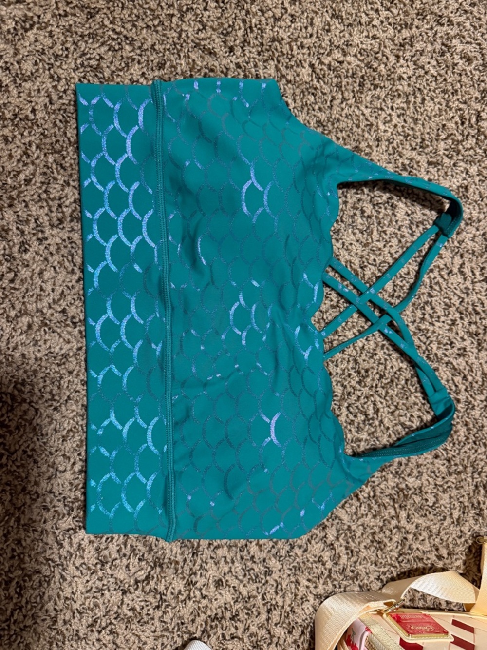 Crowned Athletics Little Mermaid Sports Bra